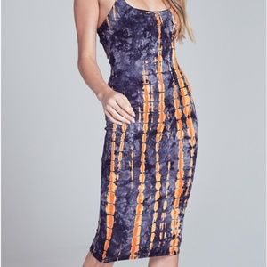 Ibiza Tie-Dye Midi Dress